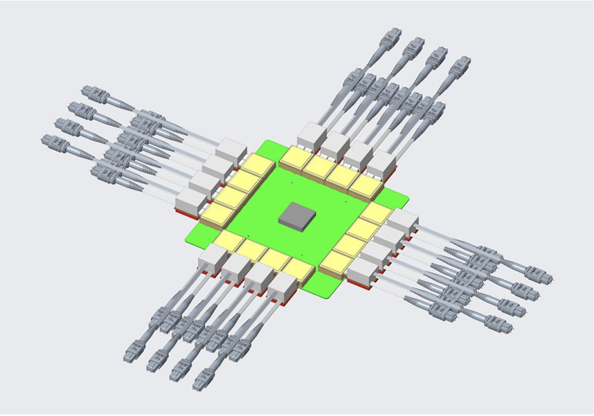 Co-Packaged Optics Architecture