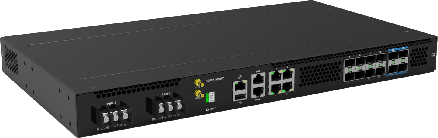 UfiSpace S9502-16SMT Fanless Disaggregated Cell Site Router DCSG