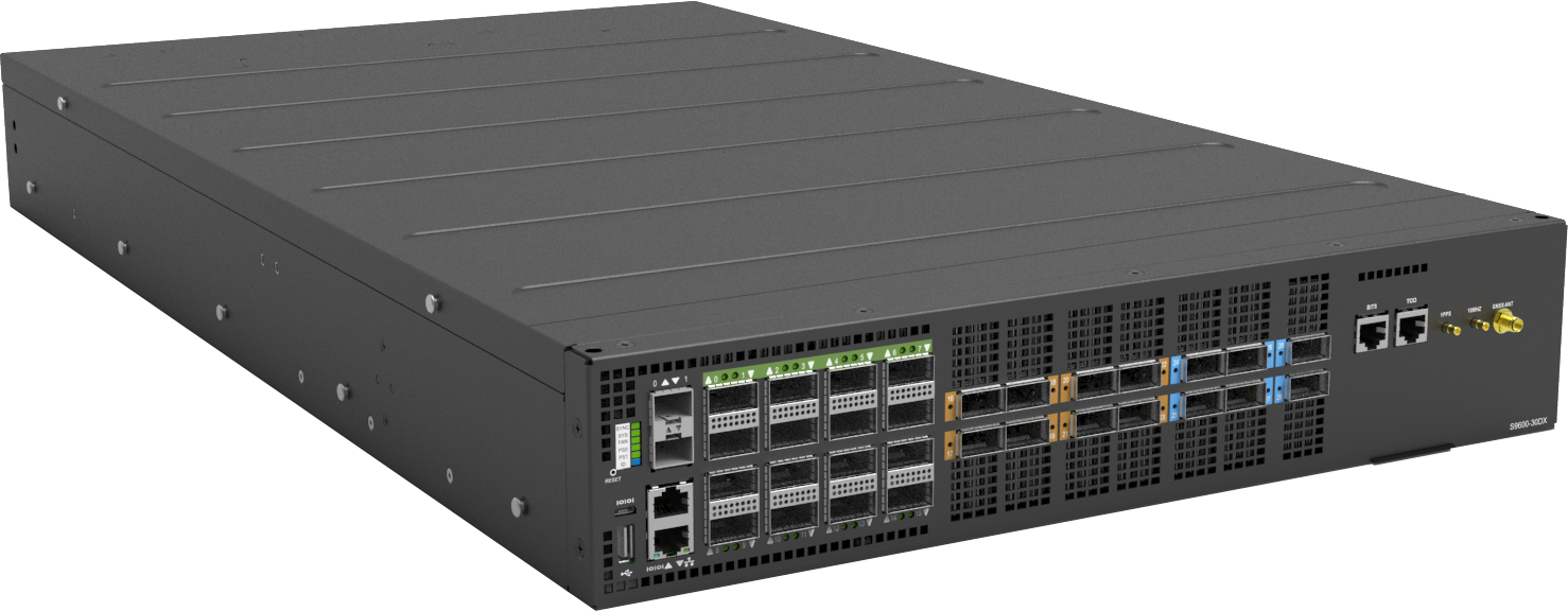UfiSpace S9600-30DX, 25/100/400G Open Multi-Service Aggregation Router with Support of OpenZR+